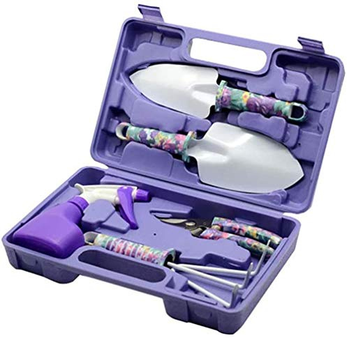 5PCS Ensemble d'outils de Jardinage Kit de mécanique d'entretien des Plantes Outils d'élagage avec étui de Transport