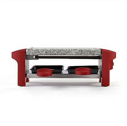 Appareil À Raclette 2 Personnes 350w Rouge - DOC156RC