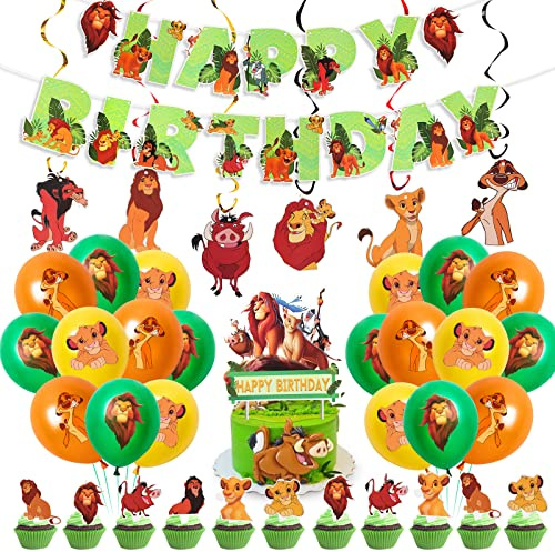 Geburtstag Luftballons Junge, 51 Stück Luftballons Geburtstagsdeko Dschungel, Happy Birthday Banner, 18 Latex Luftballons Junge Geburtstag Kit für Kindergeburtstag Decorations