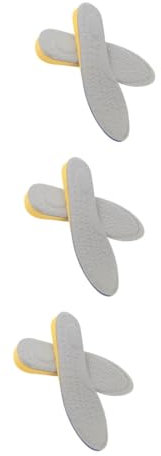 Gatuida Einlegesohlen Gegen Plantarfasziitis 3 Paare Einlegesohlen Schweiß Aufnehmen 4d Zubehör Höhe Erhöhen Einlegesohlen