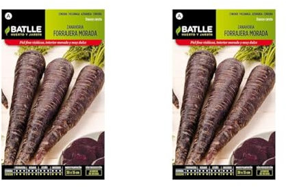 Semillas Batlle Carotte FOURRAGERE Violette (Lot de 2)