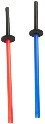 rockible 2 Pezzi di Spade da Allenamento in Spugna Imbottite Sparring Bokken Antiscivolo Anti-Sudore Attrezzatura per l'allenamento di Arti Marziali per, 70 Cm