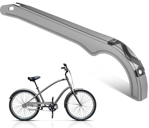 Yardwe Fahrradkettenschutz Aus Kunststoff ÖLbestäNdige Schutzabdeckung FüR Mountainbike Und Rennrad Universeller Kettenschutz Fahrrad ZubehöR Einfache Montage VerläNgert Lebensdauer Der Fahrradket