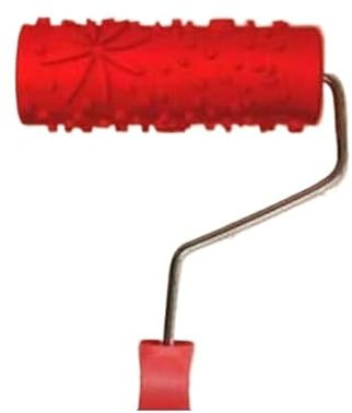 CTRSM Strukturwalze, gemusterte Farbwalze, Gummi-Farbroller for Zuhause, Kunststruktur-Roller, geprägter Farbroller, Wandmalerei, Läufer, Wanddekoration, DIY-Werkzeug