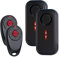 Mengshen Lot de 2 détecteurs de mouvement pour vélo, voiture, remorque, vélo électrique, moto, scooter - 113 dB - Étanche IP66