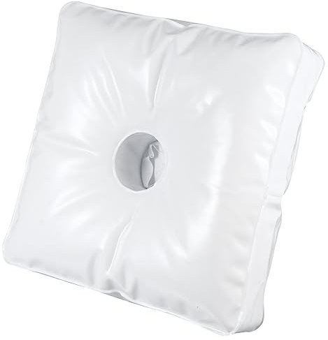 MINAOLULUS Pochette Lestée Étanche pour Pied Parasol Plage Injection Eau Renforcée Résistante Pression Et Au Vent Support Pratique pour Base De Drapeau Extérieur