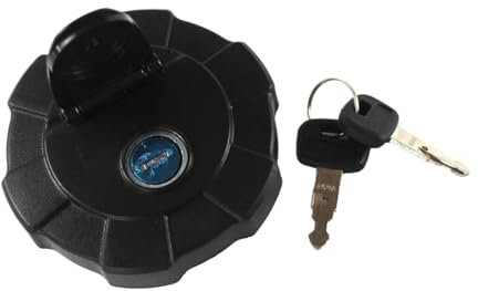 Couvercle de Bouchon de Carburant Bouchon de réservoir de Carburant 411-51122, 1 pièce, adapté aux pelles Kubota SVL75 SVL90 KX040-4 KX057-4 KX121-3S U35, pièces Professionnelles Carburant