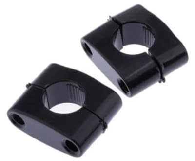 Pince Montante Guidon Support De Guidon De Moto De 22mm, Adaptateur De Clip De Montage De Barre De Graisse