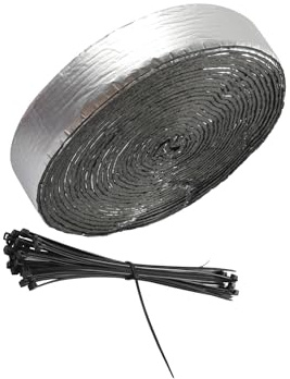 lmoikesz Cinta aislante autoadhesiva para tuberías para exteriores Cinta aislante para tuberías para exteriores