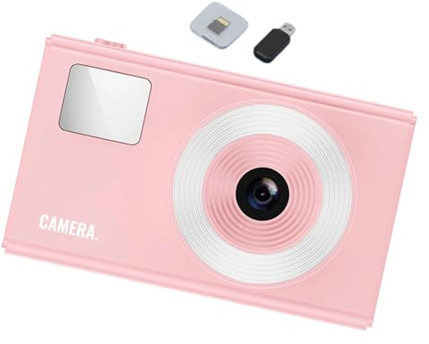 Fotocamera digitale con scheda di memoria da 32 GB, sensore da 44 MP, video 1080p, zoom 16x, per fotocamera fotografica da viaggio con luce