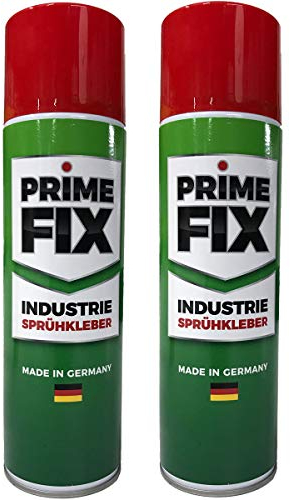 2 x Prime FIX Sprühkleber - Industriekleber - extra stark 500ml