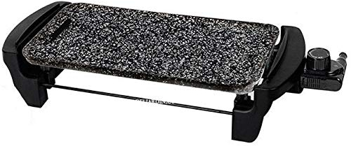 Suinga Plancha à rôtir avec revêtement en granit anti-adhésif Surface de cuisson 40 x 20 cm Température réglable 80-230° Puissance 1400-1600W