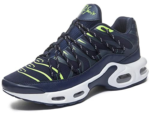 Entrenadores para Hombre Corriendo Moda Zapatos de Aire Amortiguador Casual Zapatillas de Deporte Caminar Tenis Baloncesto Entrenador Gimnasio Deportes de Hombre