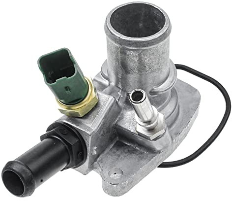 Frankberg Termostato del liquido di raffreddamento con guarnizione | Compatibile con: Idea 350, Van 312 519, Doblo Box/MPV 223, Punto Box/Hatchback 199, Linea 110 323, Doblo MPV 119 223, 312