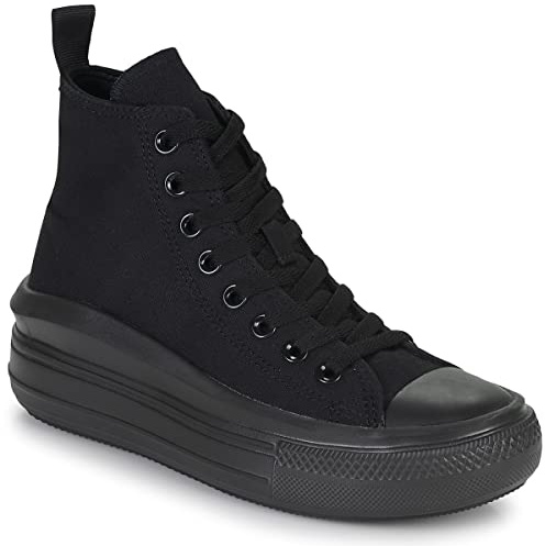 Converse A03668C Chuck Taylor All Star Move Platform Hombre Black/Black/DK Smoke Grey EU 36