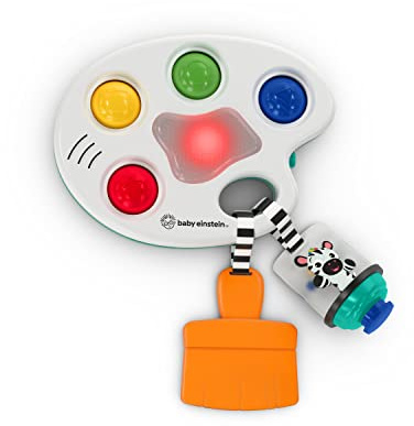 Baby Einstein Color Palette Popper Sensory Fidget Toy, for Infants Ages 6 Months and Up