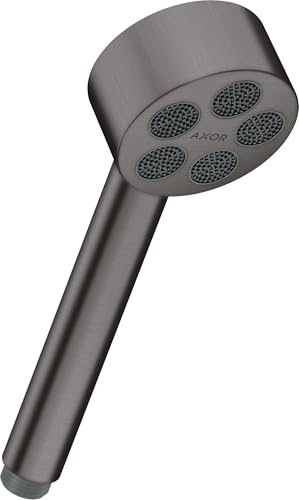 hansgrohe AXOR One teleducha 75 1 rociador tipo ahorro de agua, 48651340, Color: Brushed Black Chrome