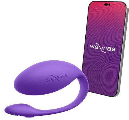We-Vibe Jive Lite Wearable G-Spot Vibrator – Egg Vibrator Adult Toys – Vibrating Adults Sex Toy Gifts for Women & Couples – App Control Massager – 10 Intensity Levels – Waterproof – Purple