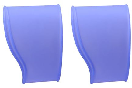 Psdndeww 2 x Schnürsenkelabdeckungen für Jugendliche, elastische Silikon-Schnürsenkel, für Fußballschuhe, Baseballschuhe