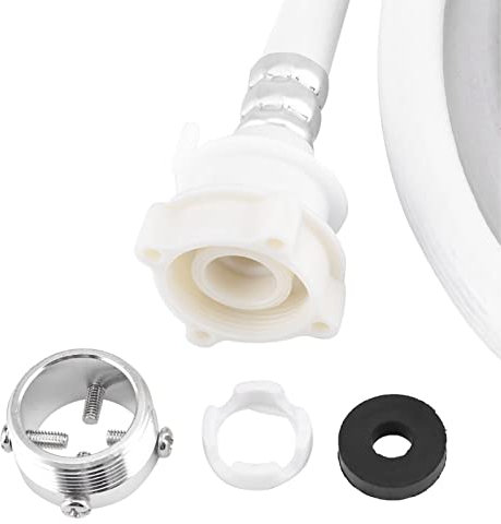Waschmaschinenschlauch, G1/2 Universal Flexible PVC Wassereinlassschlauch Waschmaschine Rohrrohranschluss Wassereinlassversorgungsleitungen für Waschmaschine (3 Meter / 9,84 Fuß)