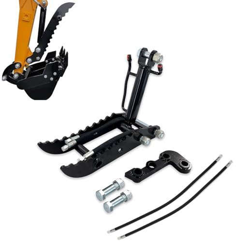 Universeller hydraulischer Daumenaufsatz für Minibagger, verbessert die Griffigkeit und Handhabung von unregelmäßigen Gegenständen für effizientes Graben