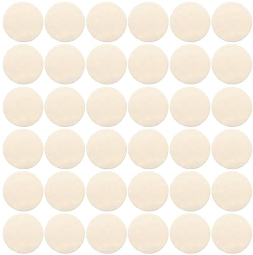 FIXOSHEE 36 Stück Teiliges Loofah Gesichtspeeling Pads Natürliche Fasern Sanftes Peeling Kompakte Wiederverwendbar Geeignet für Hauttypen Praktisches Gesichtsexfoliator Zubehör