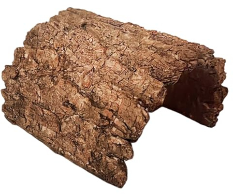 Gecko-Verstecke – Höhlenunterschlupf aus Kunstharz für Reptilien, Schildkröten und Amphibien, Bartagamen, Leopardgeckos, Schildkröten, Frösche, ideal für Aquarien und Terrarien, ausgezeichnetes Materi