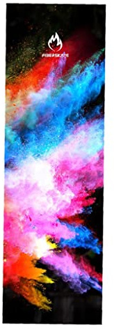 SaniMomo Skateboard Grip Tape Sheet, 9x33inch, Waterproof, Bubble Free, Longboard Griptape, Sandpaper - 83x24cm