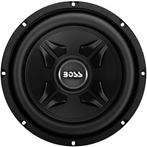 1 subwoofer kompatibel mit BOSS AUDIO Systems CXX10 CXX 10 25 cm 250 mm 10 einzelne 4 ohm Spule 400 watt rms und 800 watt max empfindlichkeit 87 db, 1 stück