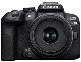 Canon EOS R10 Mirrorless Camera with RF-S 18-45mm Lens Kit