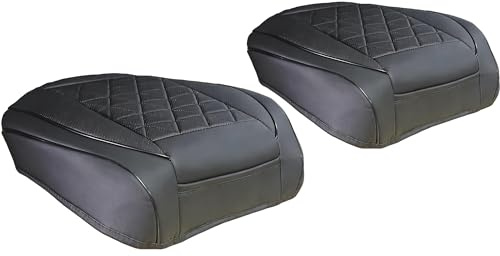 Chifeng 2 Stück Sitzbezüge Wasserdichter PU-Leder Sitzauflage Auto Sitzschoner Universal Kompatibel Für Mercedes benzw203 w204 w205 w211 gla glc glk ml