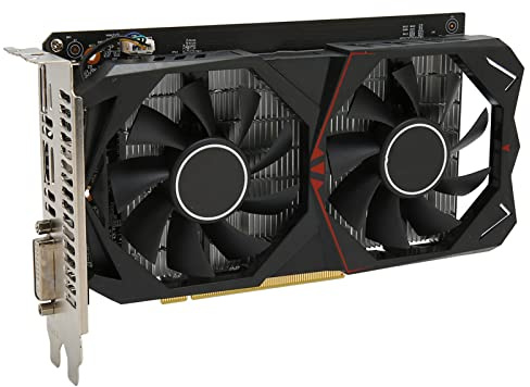 Annadue Carte Graphique GTX 960 Super 128 Bits HDMI/DP 4 Go GDDR5 Carte Graphique HDCP Double Ventilateur VR Ready avec Prise en Charge DirectX 12.
