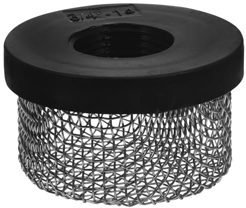 FUNOMOCYA Edelstahl Ventilfilter Für Schwimmbad Kompatibel Mit Pumpe Robustes Korrosionsbeständiges Material Einfach Zu Reinigen Installieren Effiziente Wasserfiltration Für Sauberes