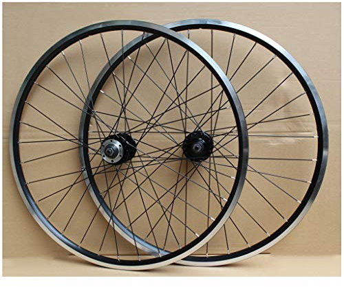 LPYDWZ 26 Zoll V-Brakes Laufrad Hinterrad, Doppelwandig Aluminiumlegierung Rad Fahren MTB Felge Schnelle Veröffentlichung 32 Loch 8/9/10 Geschwindigkeit Freilauf
