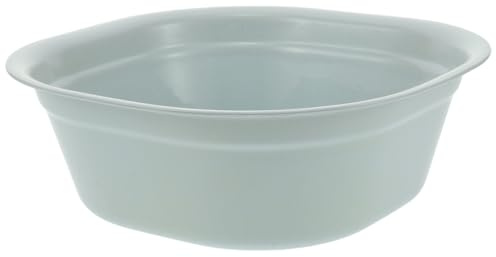 HOMSFOU Plastic Wash Basin Large Multi-Purpose Basin for Kitchen Laundry Foot Soaking Durable Thickened Design Compact Space-Saving Plastic Dish Pan