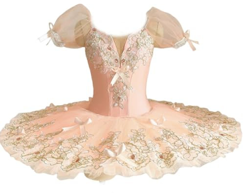 Ballett-Tutu für Mädchen, Schwanensee-Kleid, Ballerina, Prinzessin, Tanz, Geburtstagsparty, Wettkampfkostüm (110)