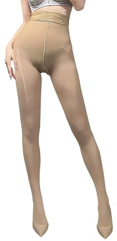 Mingnos Sexy Strumpfhosen Ouvert für Damen Nylonstrumpfhose Nylon Leggings Durchsichtig Strümpfe Stockings