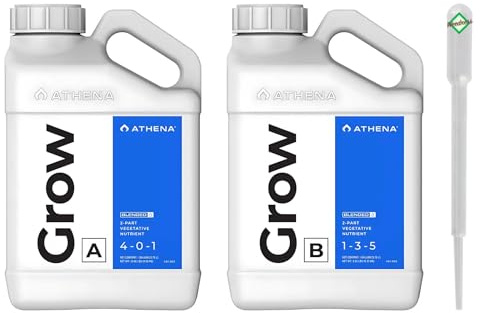 Weedness Athena Grow A&B Dünger A&B 7,56 Liter - Pflanzen Grow Anbau Indoor Tomaten Rasen Orchideen