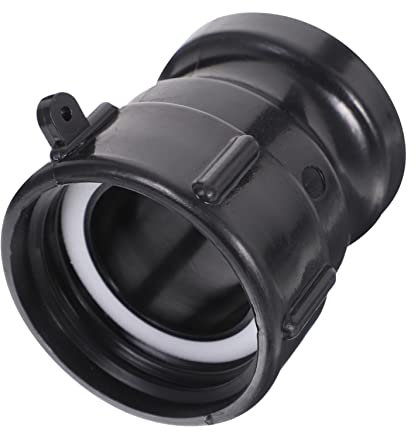 PRETYZOOM Raccordo a Camma Rapido 2 Pollici Per Contenitore Ibc Adattatore Npt Connettore Per Tubo Flessibile Blocco a Camma Per Collegamento e Sgancio Rapido Uso Carburante e Radiatori