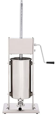 Solivagant Insaccatrice Manuale Argento 15 L in Acciaio Inossidabile,21.94kg