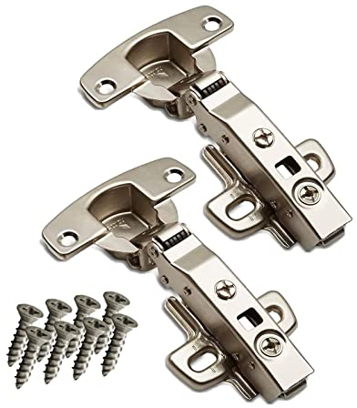 SOTECH 2 pezzi Hettich Sensys 8645i TH52 Cerniera di arresto angolare a 110° Distanza Altezza 1,5 mm Cerniera automatica soft close incl. viti M4x16mm