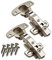 SOTECH 2 pezzi Hettich Sensys 8645i TH52 Cerniera di arresto angolare a 110° Distanza Altezza 1,5 mm Cerniera automatica soft close incl. viti M4x16mm