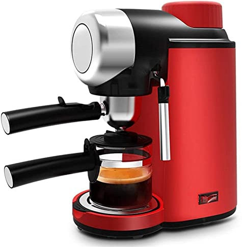 HWSY Fully automatic brewing coffee grinder Coffee Maker Coffee Machine Mini Semi-Automatic Coffee Maker Milk Frother Espresso And Cappuccino Maker for Coffee and Tea Brewing Coffee Brewer Coffee