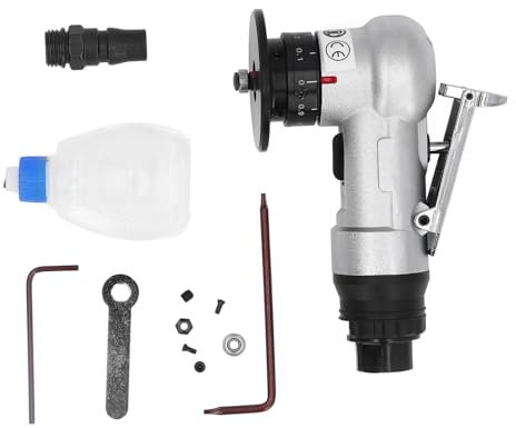 Mini Chamfering Machine, Pneumatic Portable Handheld 45 Degree Arc Air Beveling Machine, Air Chamfer Tool Deburring Tool for Metal, for Inner Hole and Metal Edge Deburring