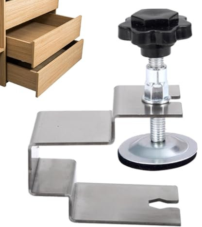 Cabinet Mounting Clamps, Cabinet Clamps | Cabinet Clamps Drawer Face Clamps 2 Piece Cabinet Hinge Fixture, Cabinet Tools, Cabinet Door Mounting Fixture, Cabinet Face Frame Clamp for Most Cabinets