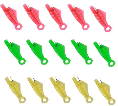 Nadeleinfädler, 15-Teiliger Kunststoffeinfädler, Nähnadeleinfädler, Manueller Näheinfädler, Nähmaschinenzubehör, Nähwerkzeug Nadeleinfädler, 15 Stück Einfädelhilfe für Nadeln, Nadeln Einfädler,