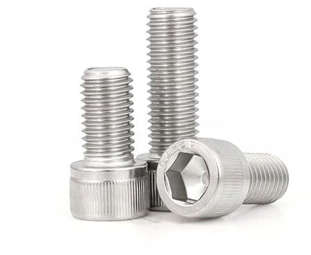 200 pièces M3 * 4mm 304 acier inoxydable tête à six pans creux DIN912 boulon vis sans satin