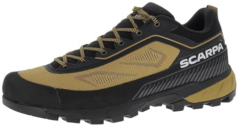 Scarpa Rapid LT scarpe da avvicinamento da uomo traspiranti e comode con fodera interna in mesh e suola aderente | Scarpe outdoor | Scarpe da trekking basse, caramello, 43 EU
