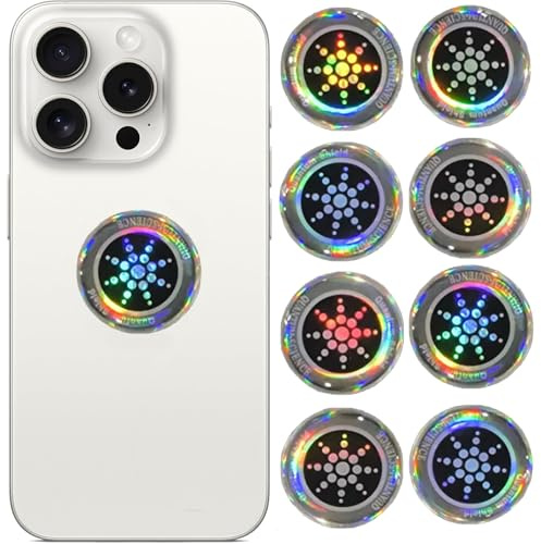 9 Pcs Teléfonos Celulares de Protección de Radiación Stk, Pegatina de Blindaje de Radiación de Tableta, Pegatinas Moviles Radiation, Protección de Radiación de Productos Electrónicos EMF
