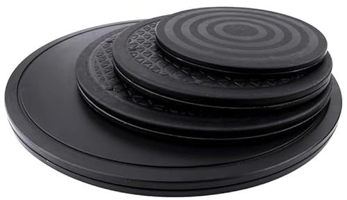 Töpferscheibe, 40 cm, drehbarer Drehteller für Ton, Modellierwerkzeug, einstellbare Geschwindigkeit, ideal für Anfänger und Profis, perfekt für Keramik-Kunstprojekte